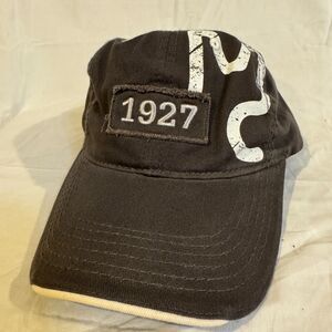 McCoys Building Supply Hat Grey 1927 Distressed Dad Cap Hardware Lumber Promo